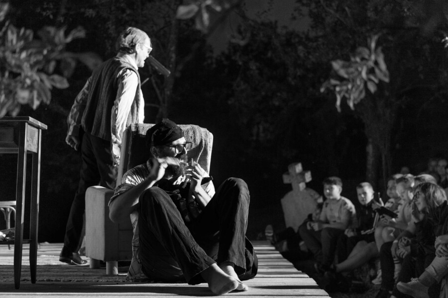 afis Teatru la firul ierbii
